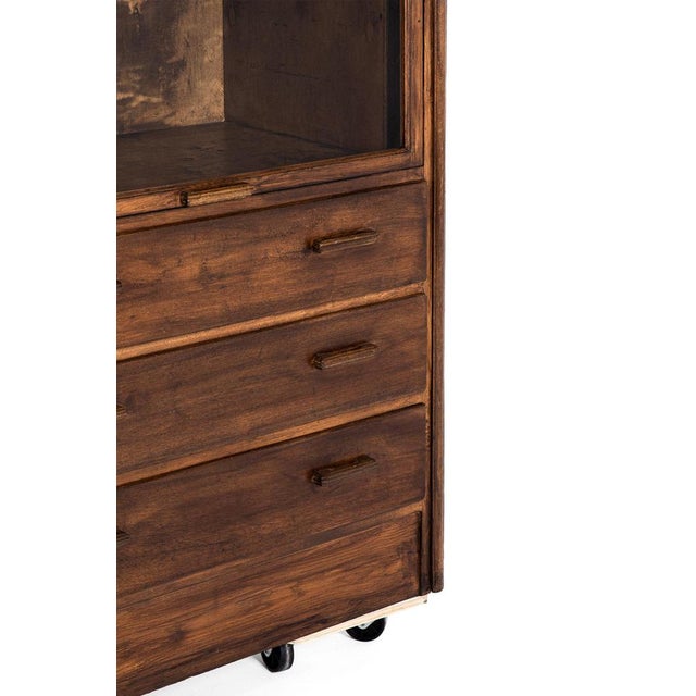 Tall Glazed Haberdashery Cabinet For Sale - Image 17 of 18