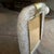Metal 1990s Barovier Style Art Deco White and Gold Murano Glass Picture Frame For Sale - Image 7 of 12