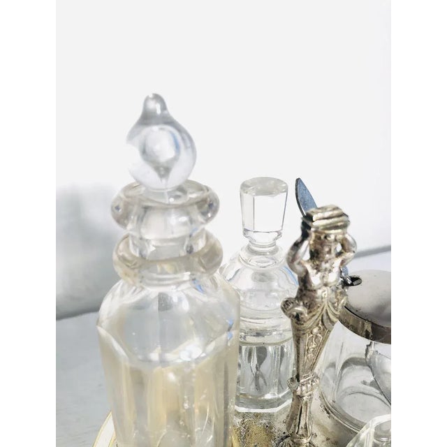 Antique Silver-Plated Table Service Set, 1900s, Set of 8 For Sale - Image 14 of 16