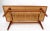 Danish Teak Mid-Century Modern Rectangular Coffee Table with Cane Shelf For Sale - Image 12 of 13