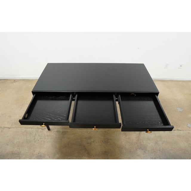 Black Arhaus Brock Writing Desk For Sale - Image 8 of 15