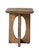 Modern Matthew Izzo Home Brutus Upcycled Pine Wood Console Table For Sale - Image 3 of 5