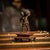 Antique 19th Century Japanese Meiji period gilt bronze figure of a labourer by the Miyao Eisuke Company of Yokohama. The...