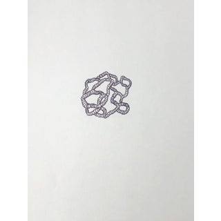 1991 William Glen Davis Abstract Modern Drawing For Sale