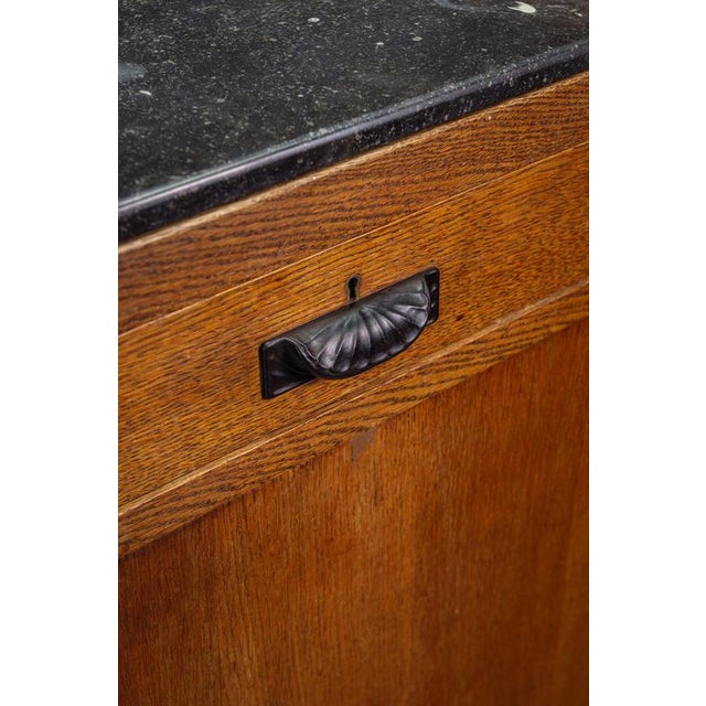 Vintage Amsterdam School Sideboard, 1930s For Sale - Image 11 of 15