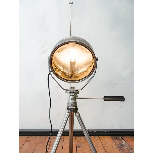 Vintage Automotive Floor Lamp, 1950s For Sale - Image 13 of 14