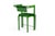 Robert Whitton Robert Whitton Prototype Chair #2 in Green For Sale - Image 4 of 6
