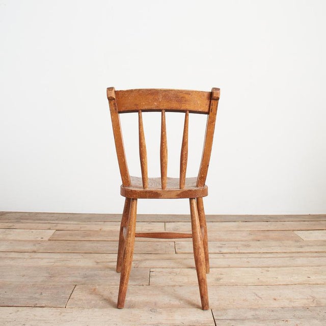 Vintage Farmhouse Kitchen Chair For Sale - Image 4 of 9