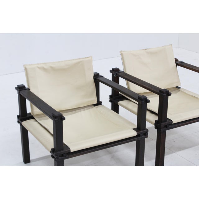 Mid-Century Modern Armchairs by Gerd Lange for Bofinger, 1960s, Set of 2 For Sale - Image 10 of 11