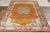 Modern Rug & Kilim’s Classic Agra Style Rug in Orange-Red, Blue Medallion Pattern For Sale - Image 3 of 9