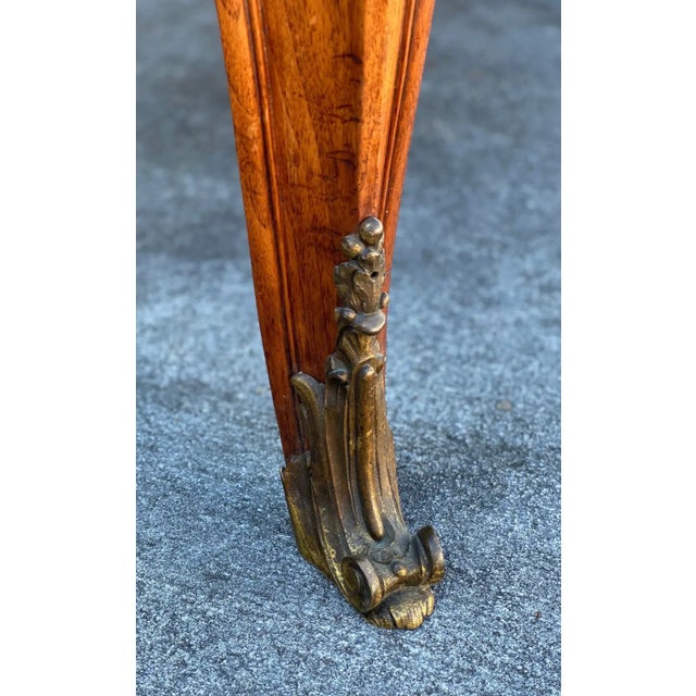 Early 20th Century Pair of Singed Linke Bronze Mounted Parquetry Commodes, Francois Linke, Paris Fr For Sale - Image 12 of 14