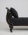 Metal 19th Century France Deep Ebony Black Carved Daybed With Upholstered Bolsters For Sale - Image 7 of 11