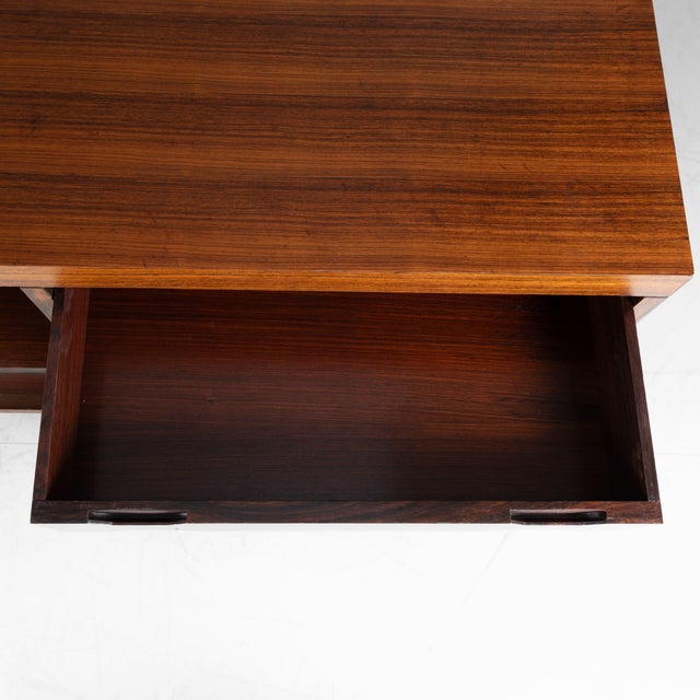 Mid-Century Double-Sided Wooden Sideboard, 1950s For Sale - Image 13 of 18