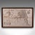 This is an antique Italian region map. A framed cartographic representation of the Adriatic coast and Eastern Emilia-...