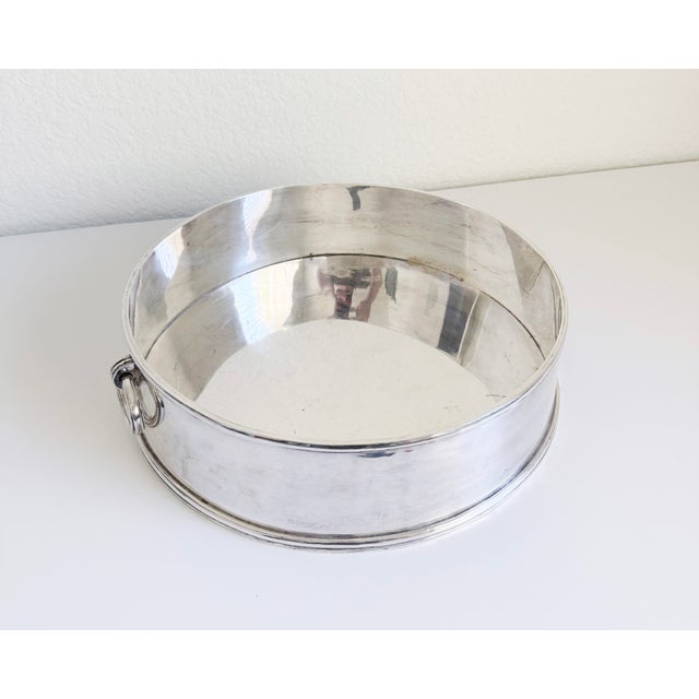Ralph Lauren Silver-Plate Jardinière Centerpiece Vessel, Late 20th Century For Sale - Image 11 of 16
