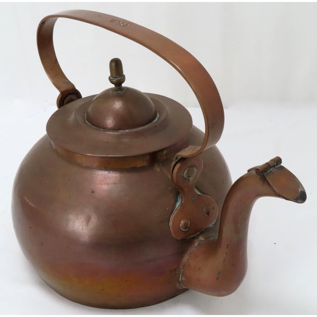 Antique copper tea kettle clearance