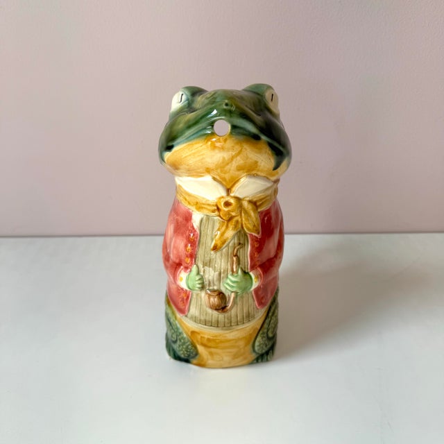 Antique Frog Pitcher by Fives Lille France For Sale - Image 12 of 12