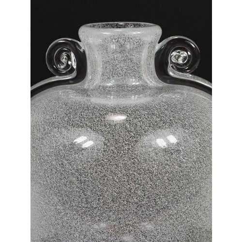 Pulegoso Bubble Vase with Handles from Seguso Vetri Darte, Murano, Italy, 1950s For Sale - Image 9 of 17
