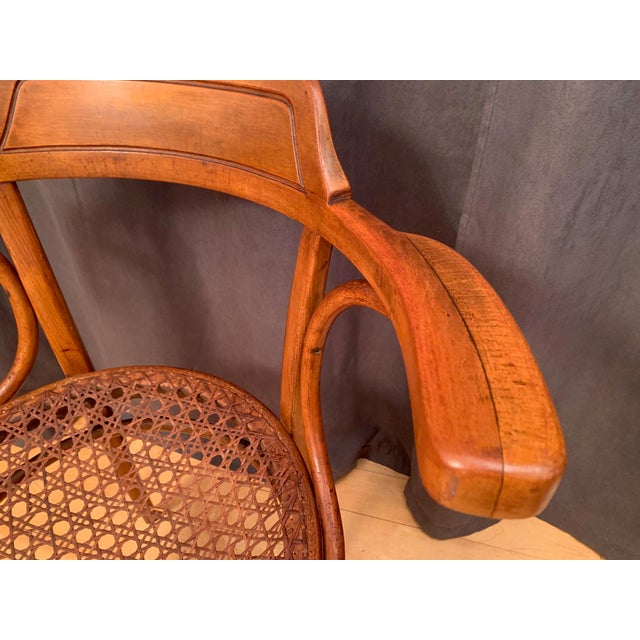 Armchair No. 704 by Jakob and Josef Kohn, Austria, 1900s For Sale - Image 13 of 18
