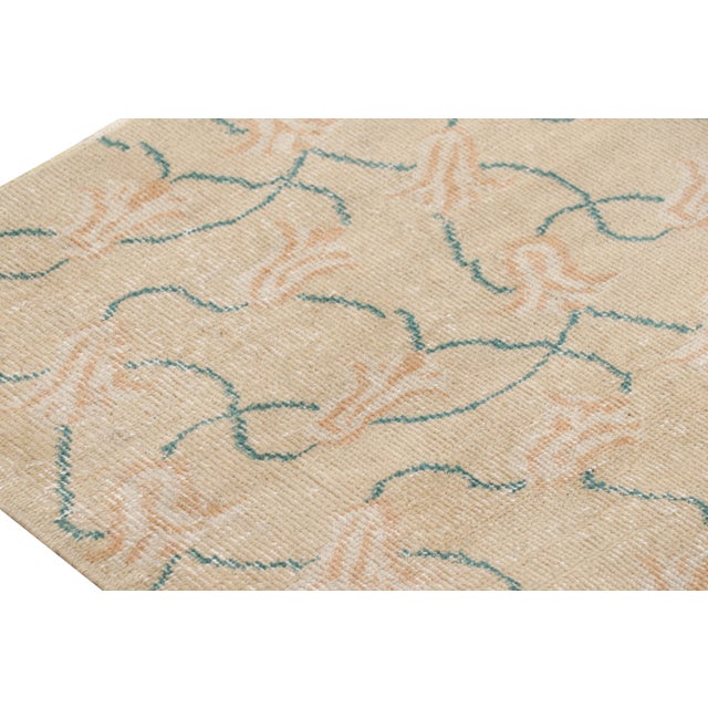 Hand-knotted in wool and originating from Turkey circa 1960 – 1970, this 5x7 vintage Zeki Müren rug is a unique addition...