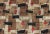 Mid 20th Century Mid-Century Modern Rug With Jagged Stripes and Block Design in Brown and Red For Sale In Atlanta - Image 6 of 12