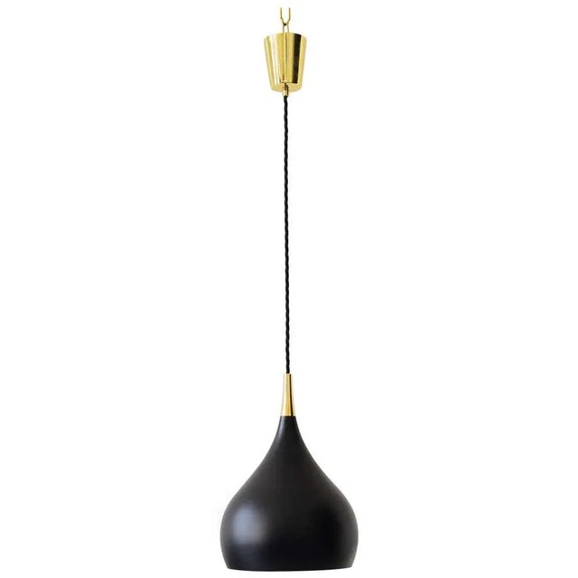 Black Pendant Lamp from Kalmar For Sale - Image 8 of 8