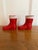 Vintage 1930s Pair of Santa Boot Candy Holders Made in Germany For Sale - Image 4 of 9