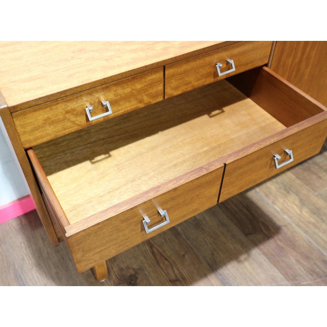 1960s Mid Century Modern Vintage Teak Sideboard Credenza in the Style of Nathan Danish Style For Sale - Image 12 of 15