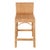 Transitional Serienna 24.5 in. Seat Height Rectangular Rattan Low Back Counter Stool, Natural Rattan For Sale - Image 3 of 10