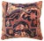 Textile Decorative Antique Indian Agra Rug Pillows with Floral Elements - A Pair For Sale - Image 7 of 9