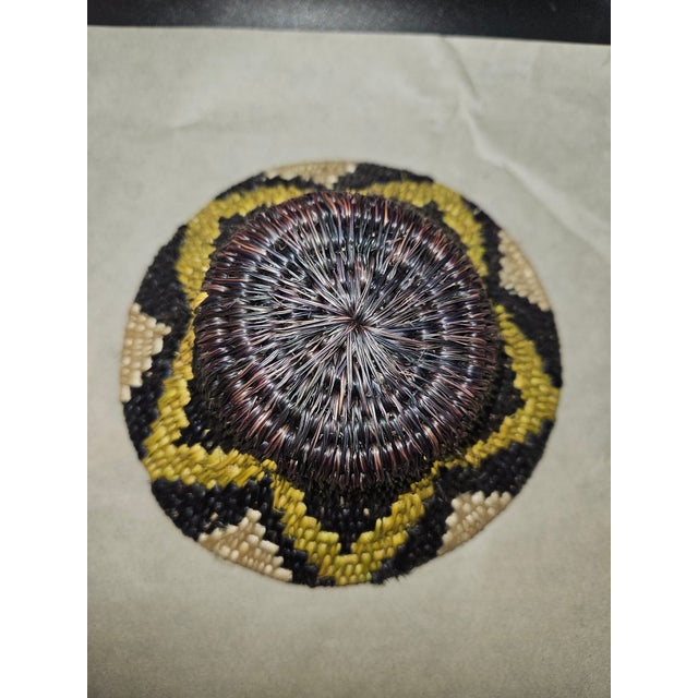 African Handmade Woven Wolof Basket, Senegal For Sale - Image 3 of 3