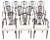 Antique Mahogany Dining Chairs, 1900s, Set of 12 For Sale - Image 10 of 10
