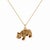 Contemporary Vintage 10k Yellow Gold Bear Charm Pendant For Sale - Image 3 of 7