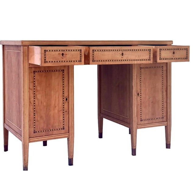 Jugendstil Desk attributed to Bruno Paul, Germany, 1900s For Sale - Image 5 of 13