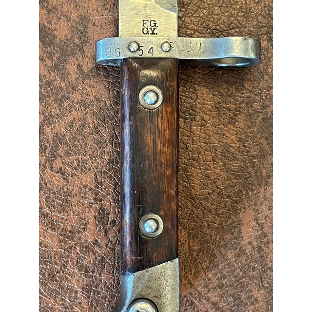 Metal Wwi Austro-Hungarian M95 Bayonet For Sale - Image 7 of 8