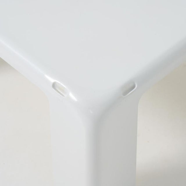 White Quattro Gatti or Nesting Tables by Mario Bellini for B&B Italia / C&B Italia, 1960s, Set of 4 For Sale - Image 18 of 18