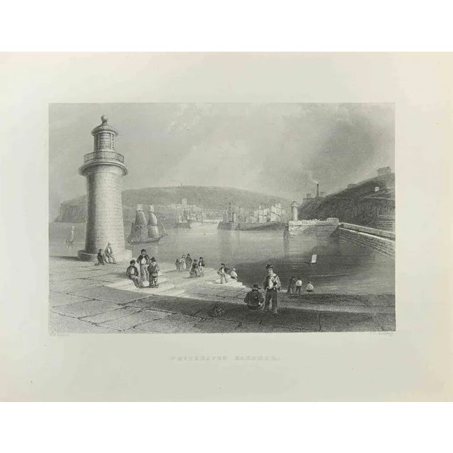Whitehaven Harbour is an etching realized in the Early-20th Century by J.C.Armytage. Signed in plate. The artwork is...