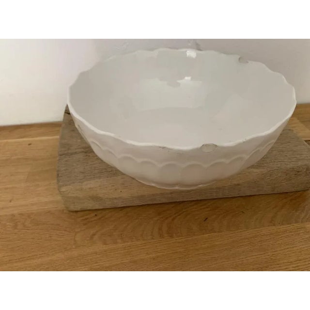 Mid-Century Modern Vintage Ceramic Fruit or Serving Bowl, Hungary For Sale - Image 3 of 9