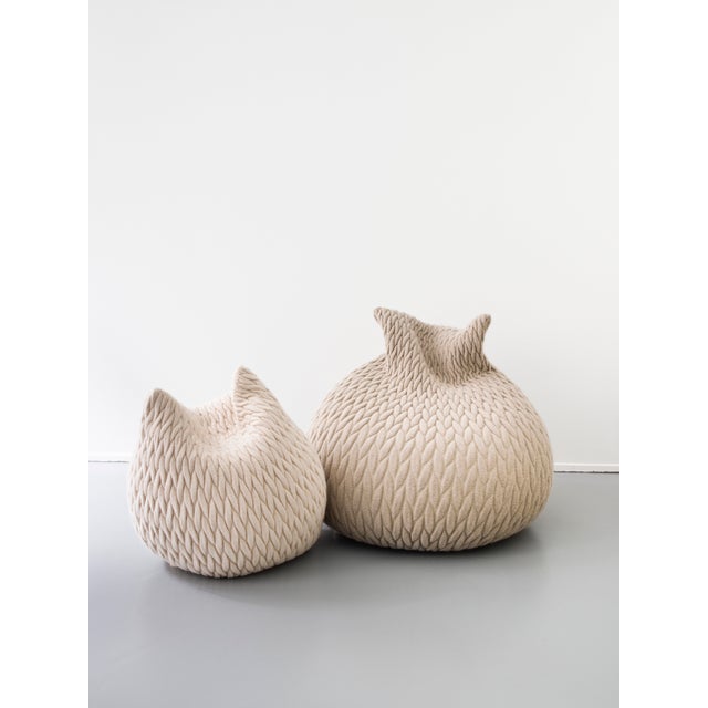 Large Slumber Pouf by Aleksandra Gaca For Sale - Image 4 of 5