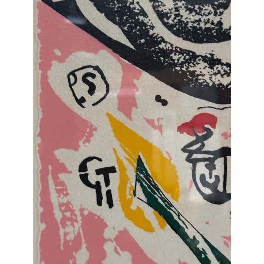 Mid 20th Century "Janus" by Alfonso Ossorio Signed and Numbered Screenprint For Sale In Philadelphia - Image 6 of 11