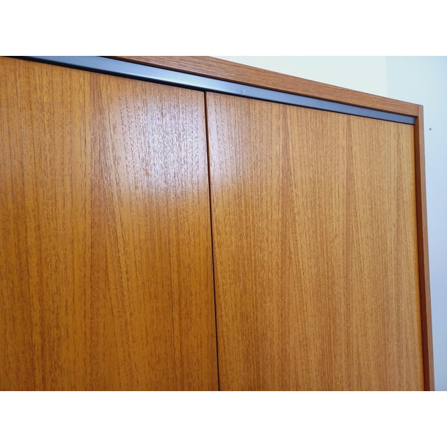 Vintage Scandinavian Teak Wardrobe, 1960s For Sale - Image 10 of 18