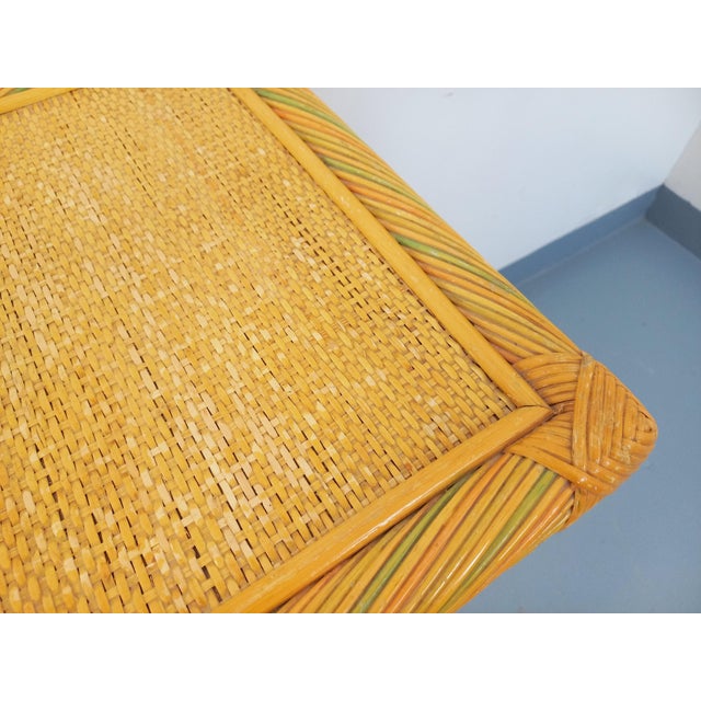 Vintage Woven Rattan Sideboard, 1970s For Sale - Image 6 of 18