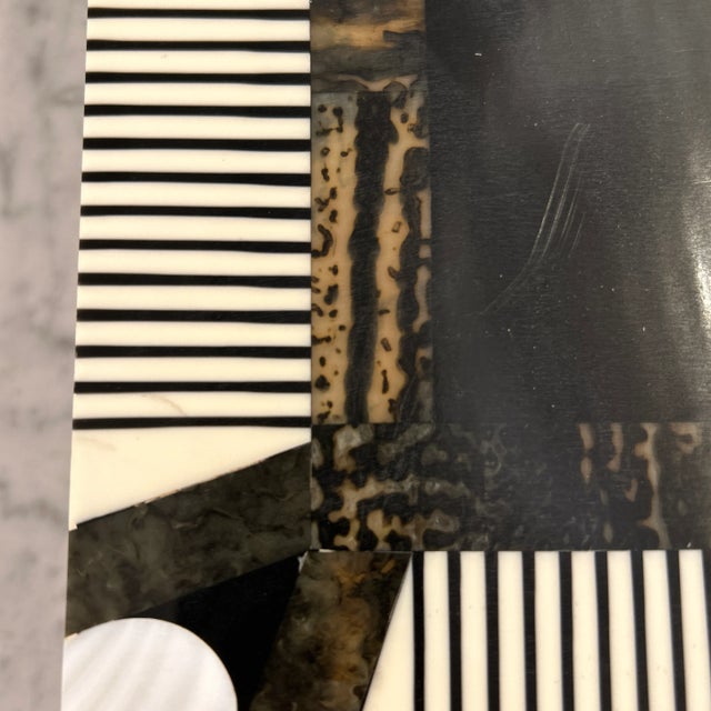 Mid-Century Modern Brown and Off-White Accessories Box For Sale - Image 3 of 8