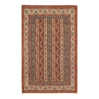 Pasargad DC Multi Color Persian Antique Qum Rug For Sale