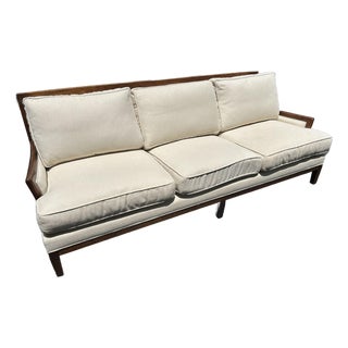 Century Ivory Boucle Sofa For Sale