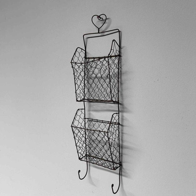 Vintage Wire Letter Rack, 1960s For Sale - Image 15 of 15