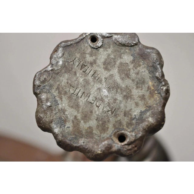 Mid 20th Century Italian Hollywood Regency Steel Knotted Rope and Tassel Round Glass Coffee Table For Sale - Image 10 of 11