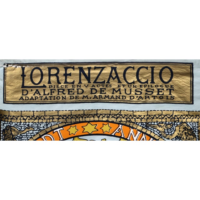 Featuring a contemplative portrait of the main character in Alfred De Musset's play, Lorenzaccio, the title character of...