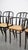 Vintage Wooden Dining Room Chairs with Wicker Seats in the style of Thonet, Set of 4 For Sale - Image 15 of 17