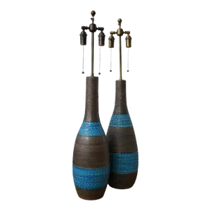 Large Table Lamps by Bitossi - A Pair